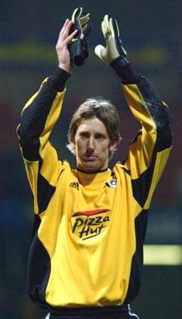 Fulham Keeper Edwin van der Sar