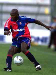 Fulham defender Pierre Wome