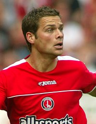 Charlton defender Luke Young
