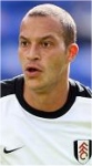 Fulham striker Bobby Zamora