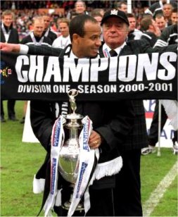 Champions Jean Tigana and Mohamed Al Fayed