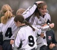 Fulham Ladies celebrate