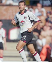 Fulham midfielder Sylvain Legwinski